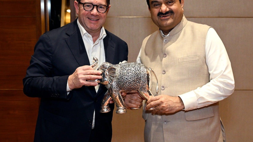 Adani Group Founder and Chairman Gautam Adani holds discussion with Bombardier CEO Éric Martel | Photo: X/@gautam_adani