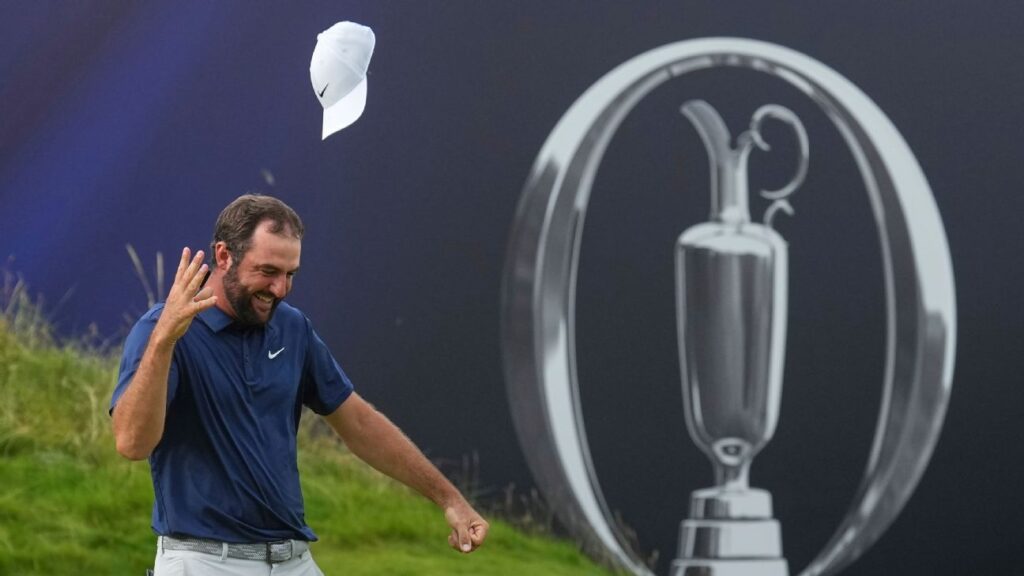 Scottie Scheffler wins Open Championship for third leg of career Grand Slam